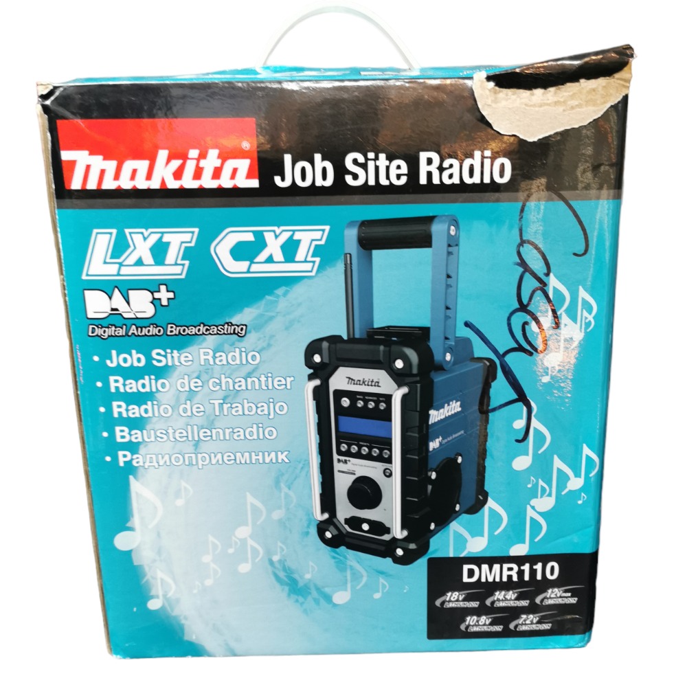 MAKITA DMR110 DAB+ Baustellenradio Radio + Akku EUR 80,00 - DE